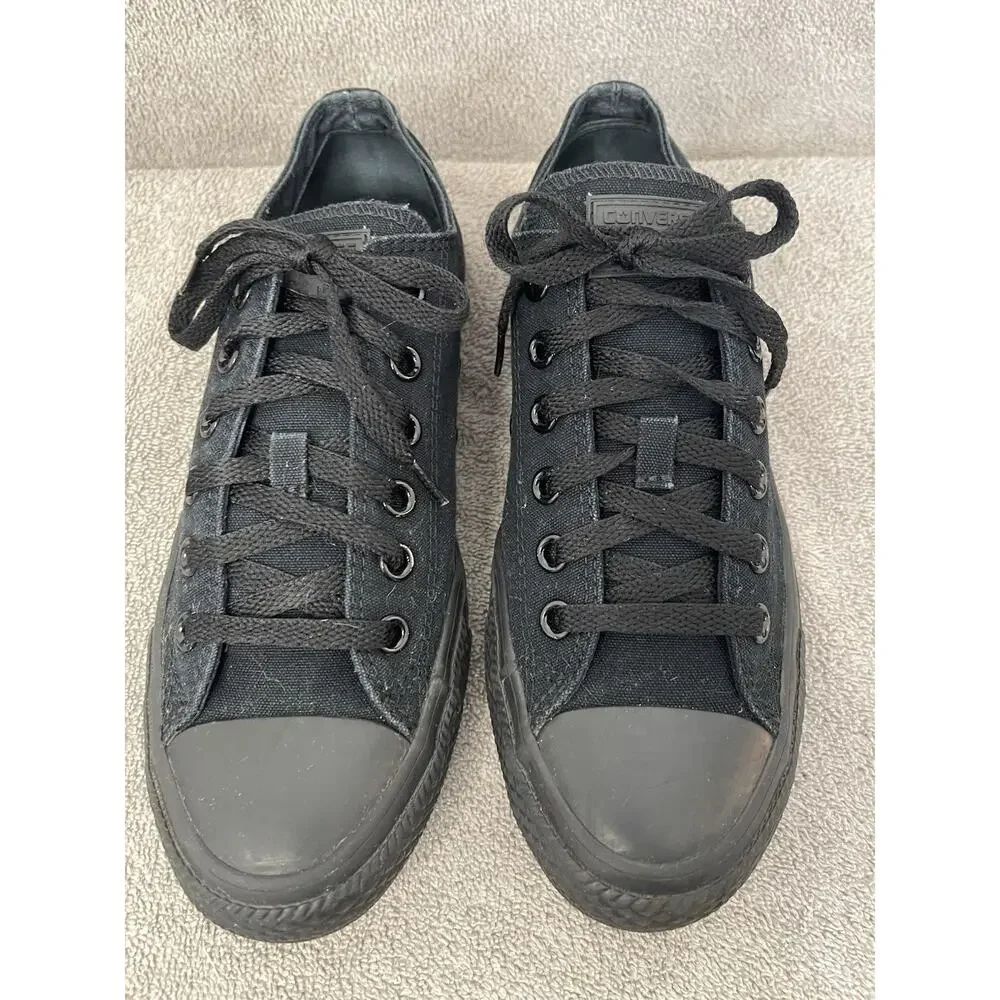 Converse Chuck Taylor All Star Women’s Black Unisex Women’s 8.5 Men 6.5 Low-Top